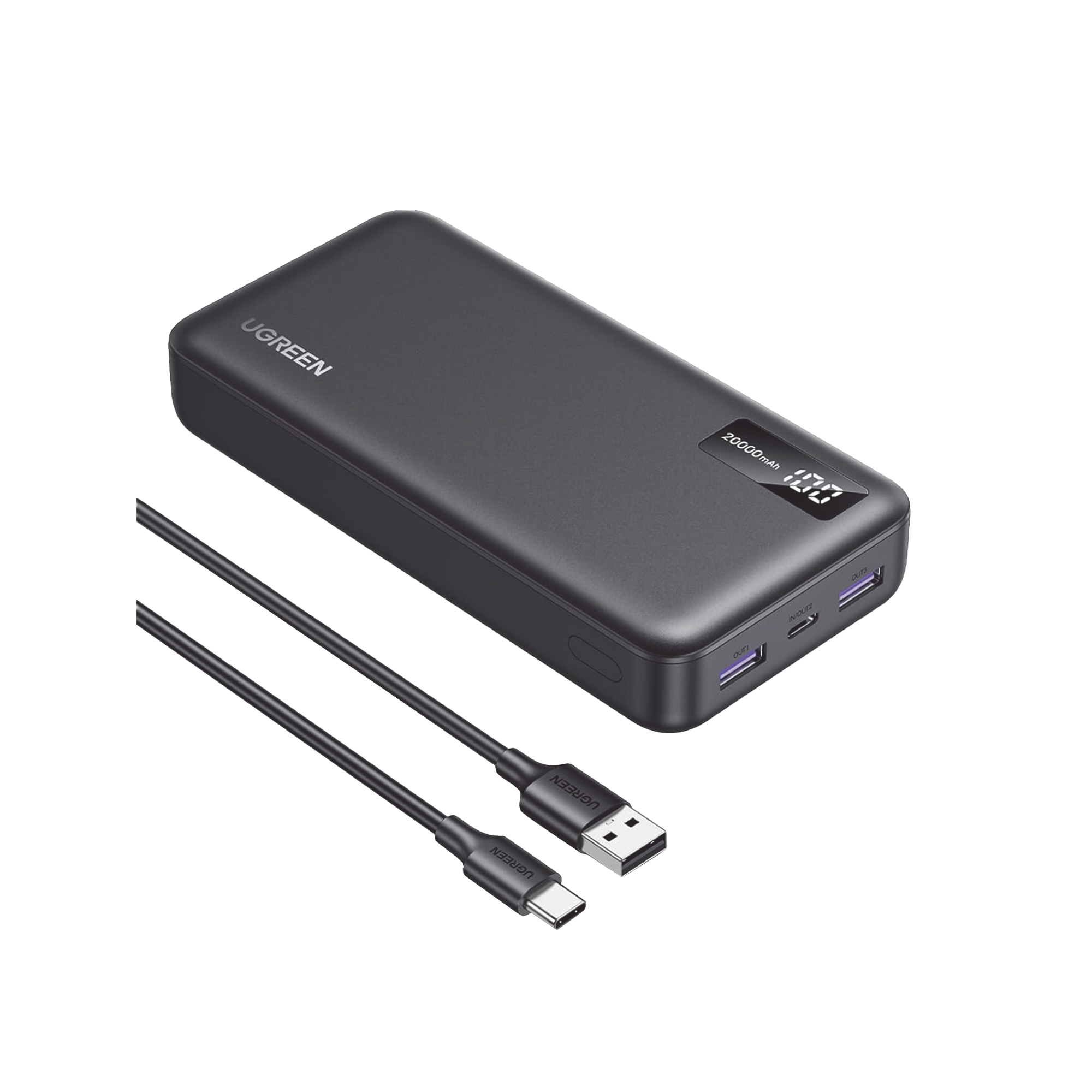 Power Bank 20000mAh | 22.5W | 1 USB-C | 2 USB-A | PD3.0 | QC4.0/3.0/2.0 | FPC | AFC | SPC | PPS | Carga 3 veces más Rápido | Protección Integrada| Material Ignifugo | UL94 V-0 | Pantalla Inteligente | Aprobado por Aerolíneas. Power Bank 20000mAh | 22.5W | 1 USB-C | 2 USB-A | PD3.0 | QC4.0/3.0/2.0 | FPC | AFC | SPC | PPS | Carga 3 veces más Rápido | Protección Integrada| Material Ignifugo | UL94 V-0 | Pantalla Inteligente | Aprobado por Aerolíneas.